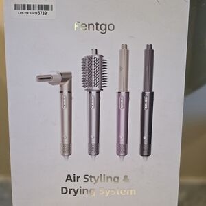 Multi-Function Hair Styling System - Silver and Purple